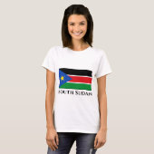 Südsudan-Flagge T-Shirt (Vorne ganz)