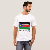 Südsudan-Flagge T-Shirt (Vorne ganz)