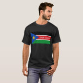Südsudan-Flagge T-Shirt (Vorne ganz)