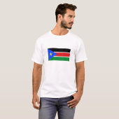 Südsudan-Flagge T-Shirt (Vorne ganz)
