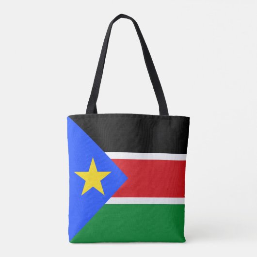Südsudan-Flagge Tasche (Rückseite)