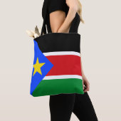 Südsudan-Flagge Tasche (Von Nahem)