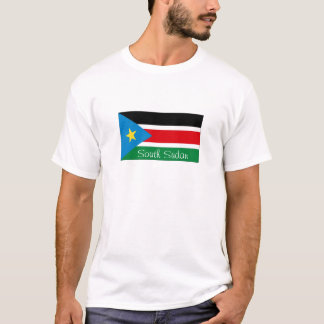 Südsudan-Flaggenandenkent-shirt T-Shirt