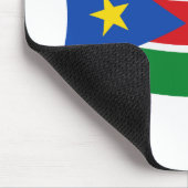 Südsudan-Flaggenmousepad Mousepad (Ecke)
