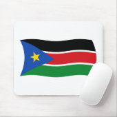 Südsudan-Flaggenmousepad Mousepad (Mit Mouse)