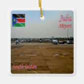SÜDSUDAN, Juba, Afrika, Keramikornament (Vorderseite)