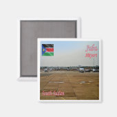 SÜDSUDAN, Juba, Afrika, Kühlschrank Magnet (Vorderseite/Rückseite)