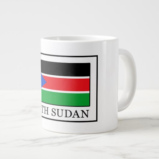Südsudan Jumbo-Tasse (Vorderseite Rechts)