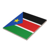 Südsudan Keramik Fliese (Seite)