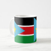 Südsudan Keramik Kaffee Tasse (Vorderseite Links)