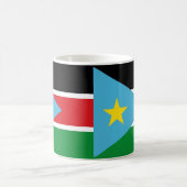 Südsudan Keramik Kaffee Tasse (Mittel)