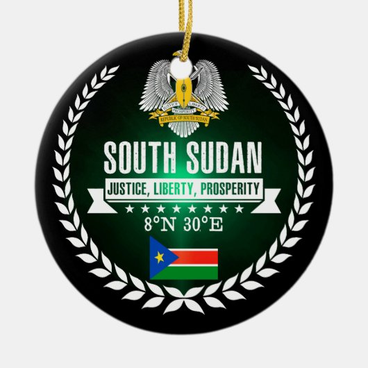 Südsudan Keramik Ornament (Vorne)