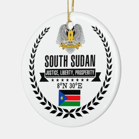 Südsudan Keramik Ornament (Links)