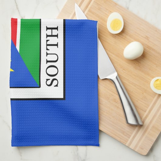 Südsudan Küchentuch (Viertel Falte)