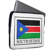 Südsudan Laptopschutzhülle (Vorne Rechts)