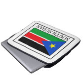 Südsudan Laptopschutzhülle (Vorne Knopf)
