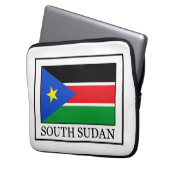 Südsudan Laptopschutzhülle (Vorderseite Links)