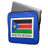 Südsudan Laptopschutzhülle (Vorderseite Links)
