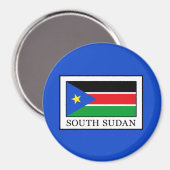 Südsudan Magnet (Vorderseite/Rückseite)