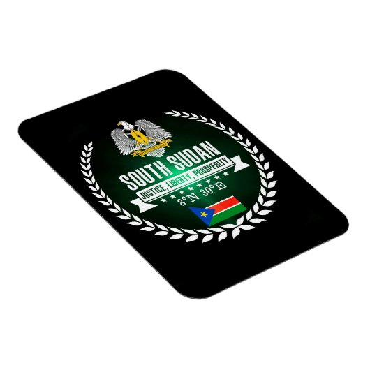 Südsudan Magnet (Rechte Seite)