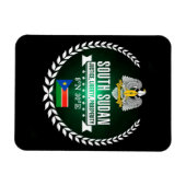 Südsudan Magnet (Horizontal)