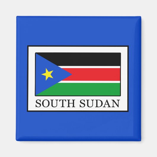 Südsudan Magnet (Vorne)