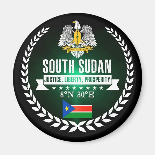 Südsudan Magnet (Vorne)