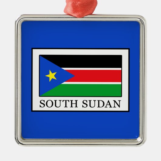Südsudan Ornament Aus Metall (Vorne)