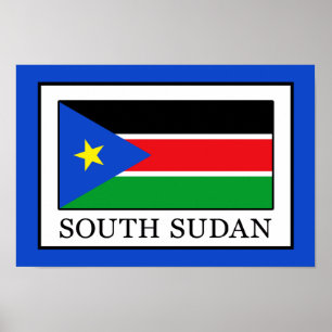Südsudan Poster