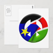 Südsudan Postkarte (Vorne/Hinten)