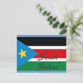Südsudan-Postkarte Postkarte (Stehend Vorderseite)