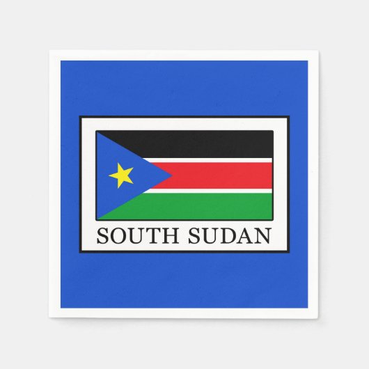 Südsudan Serviette (Vorderseite)