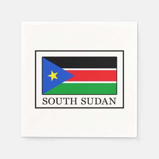 Südsudan Serviette (Vorderseite)