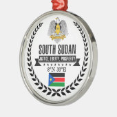 Südsudan Silbernes Ornament (Links)