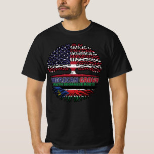 Südsudan Südsudanesisch USA Tree Roots T-Shirt