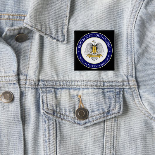 Südsudan-Symbol Button (Beispiel)