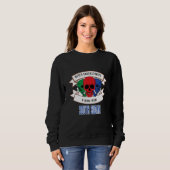 Südsudan Unterschätze nie Sweatshirt (Vorne ganz)