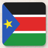 Südsudan-Untersetzer Untersetzer (Vorderseite)