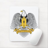 Südsudan-Wappen Mousepad (Mit Mouse)