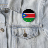 Südsudanesische Flagge Charming Patriotic Button (Beispiel)