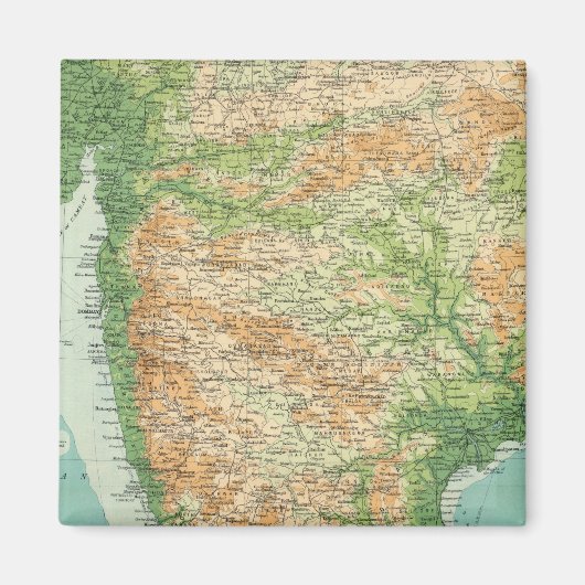 Südteil Indiens Magnet (Vorne)