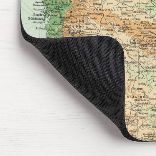 Südteil Indiens Mousepad (Ecke)