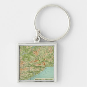 Südteil Irlands Schlüsselanhänger