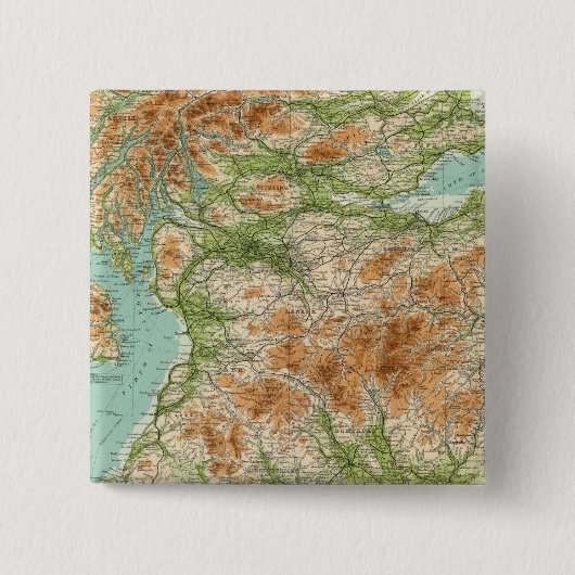 Südteil Schottlands Button (Vorderseite)