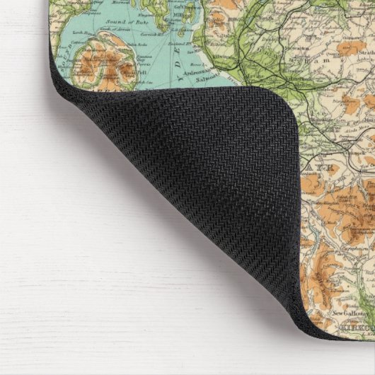 Südteil Schottlands Mousepad (Ecke)