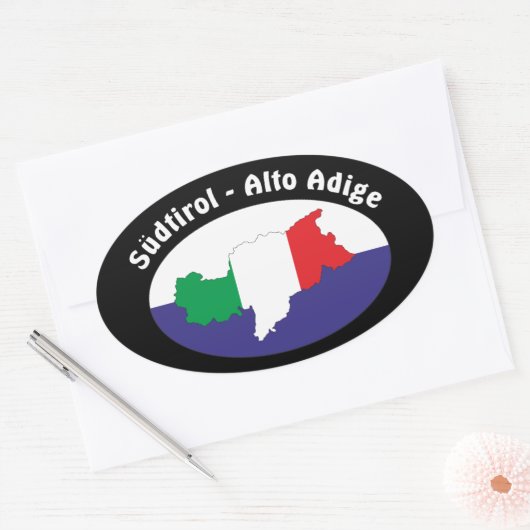 Südtirol – Alto Adige - Italien - Italia Aufkleber (Umschlag)