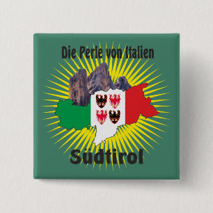 Südtirol – Alto Adige - Italien - Italia Button