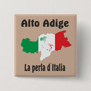 Südtirol – Alto Adige - Italien - Italia Button