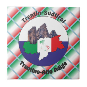 Südtirol – Alto Adige - Italien - Italia Fliese