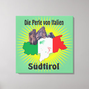 Südtirol – Alto Adige - Italien - Italia Leinwand